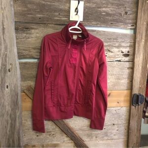 Bench Size Med Burgundy Double Zip Jacket
